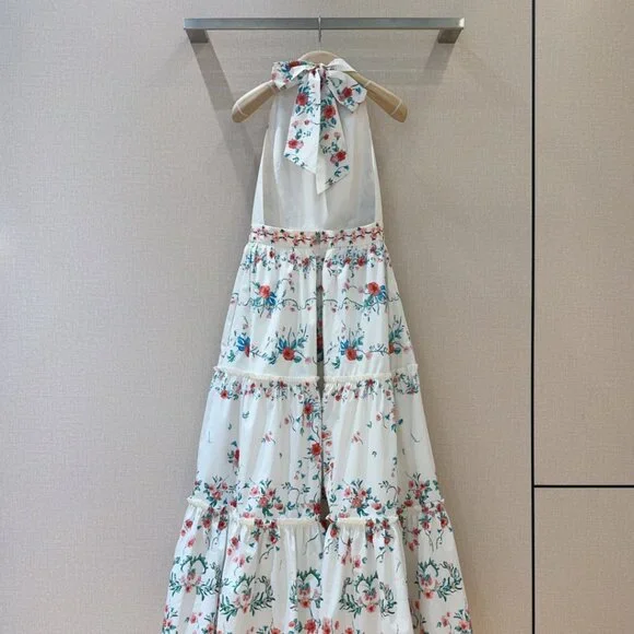 Agua by Agua Bendita Halter Neck Sleeveless Dress - Picture 4 of 8